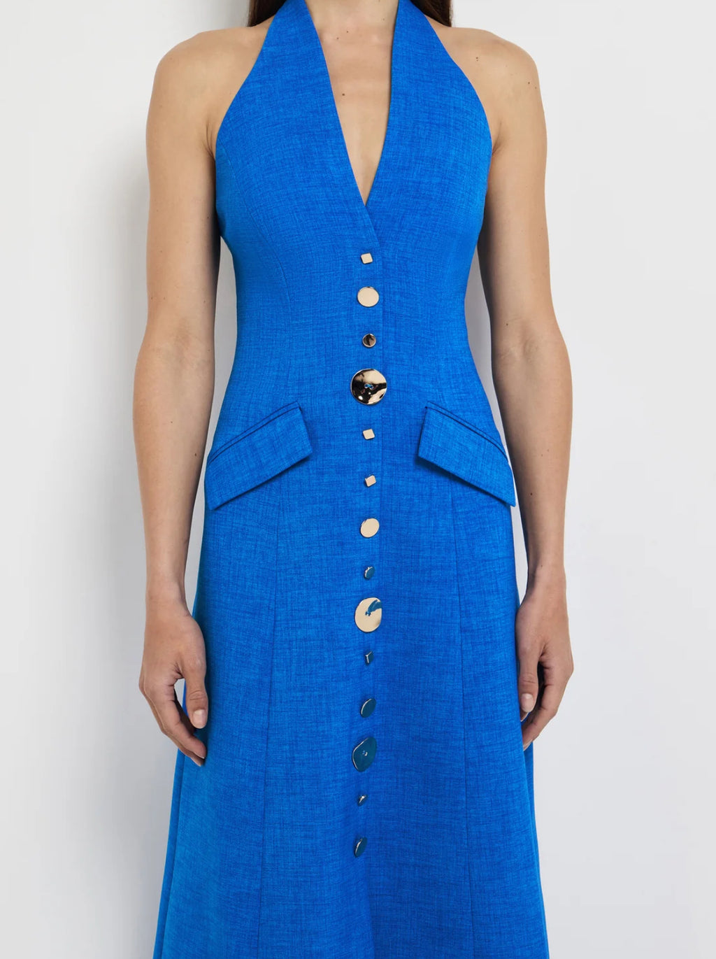 Sheike- Shai Maxi Dress- Blue- Size 8