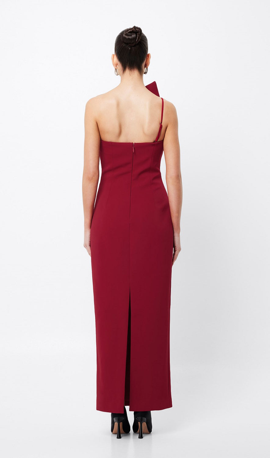 Mossman- Common Emotion Midi Dress- Crimson- Size 8