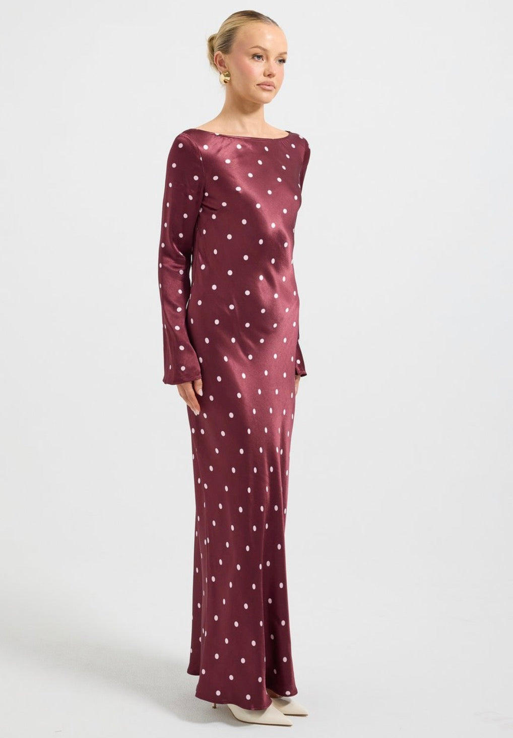 Pasduchas – Rowan Sleeve Maxi - Cherry Pink- Size 16