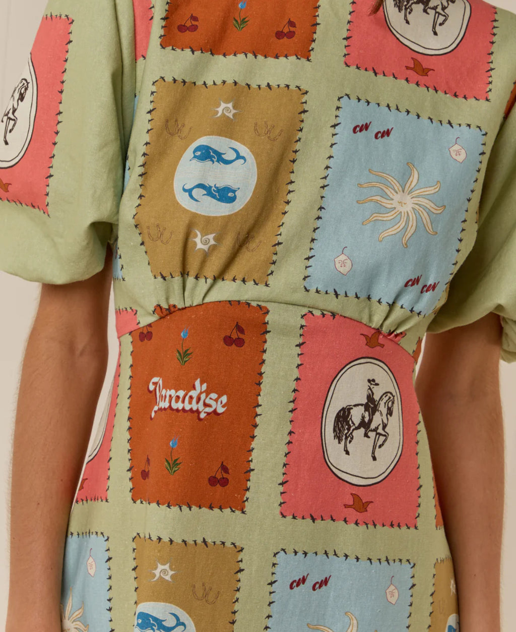 Palm Noosa- Titan Dress- Maya Tile- Size 12