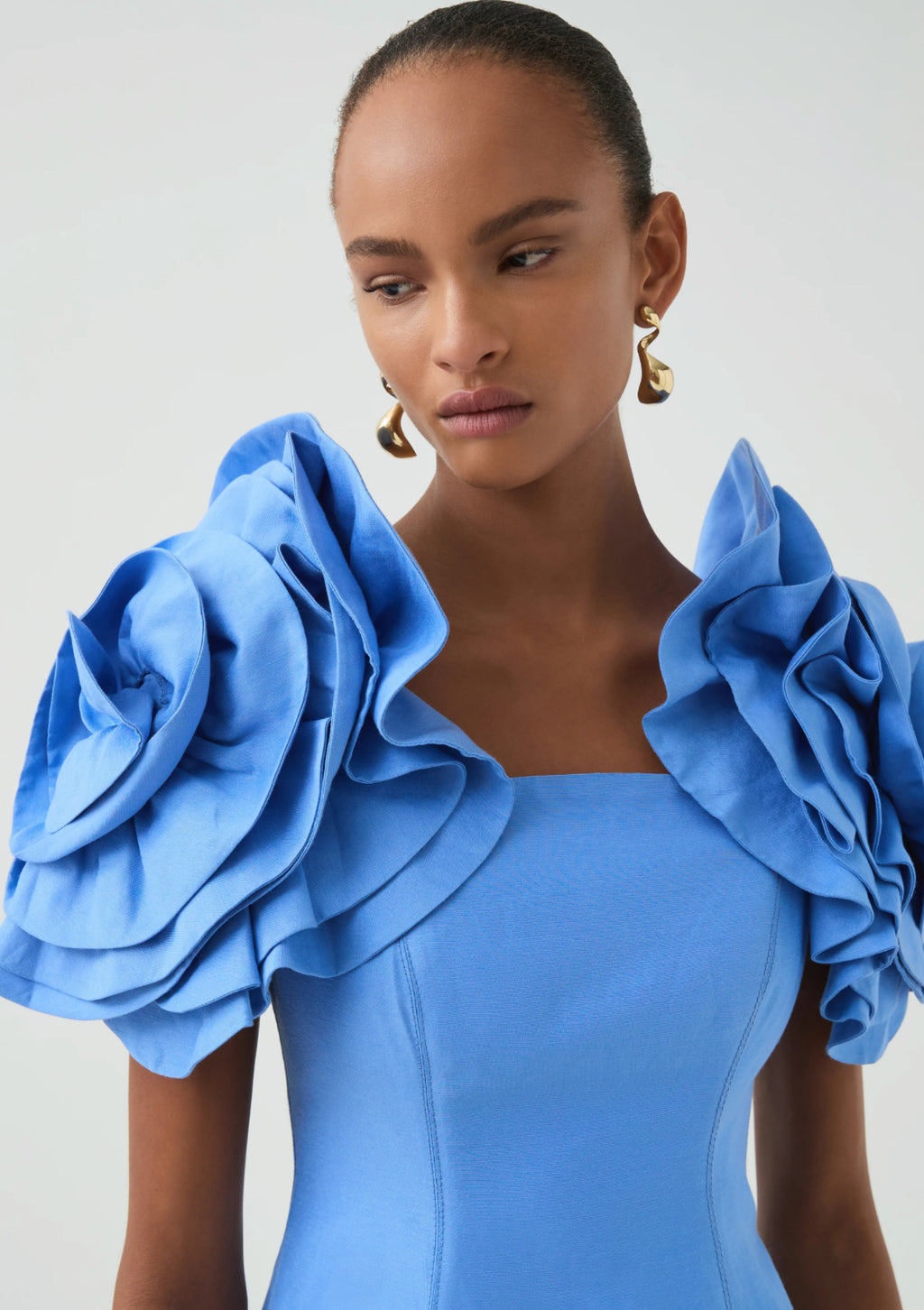 AJE- Twyla Mini Dress- Oyster Blue- Size 12