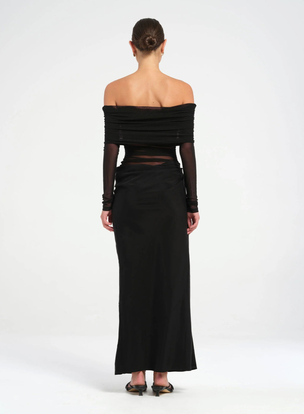 Benni -Yasmin Maxi Dress- Black- Size 10