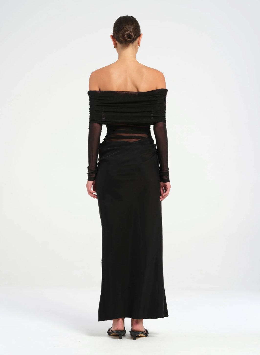 Benni -Yasmin Maxi Dress- Black- Size 10