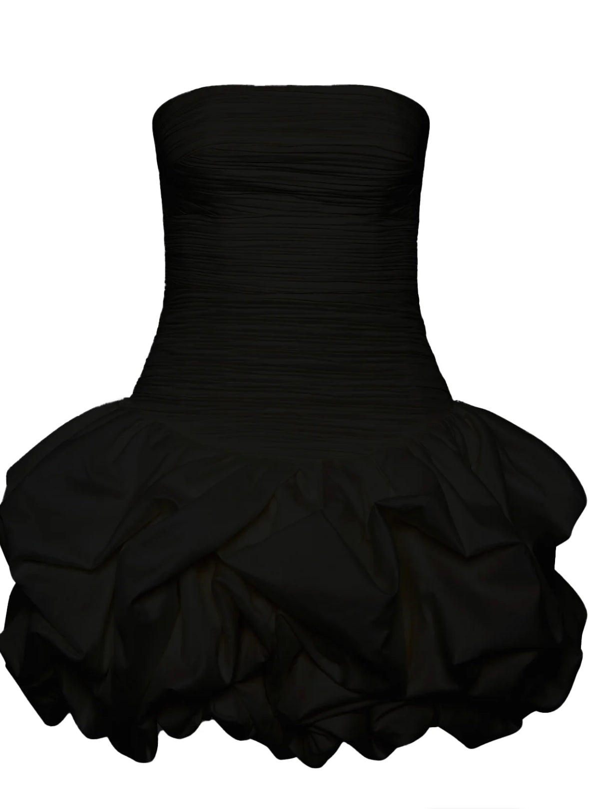 AJE- Violette Bubble Hem Mini Dress- Black- Size 14