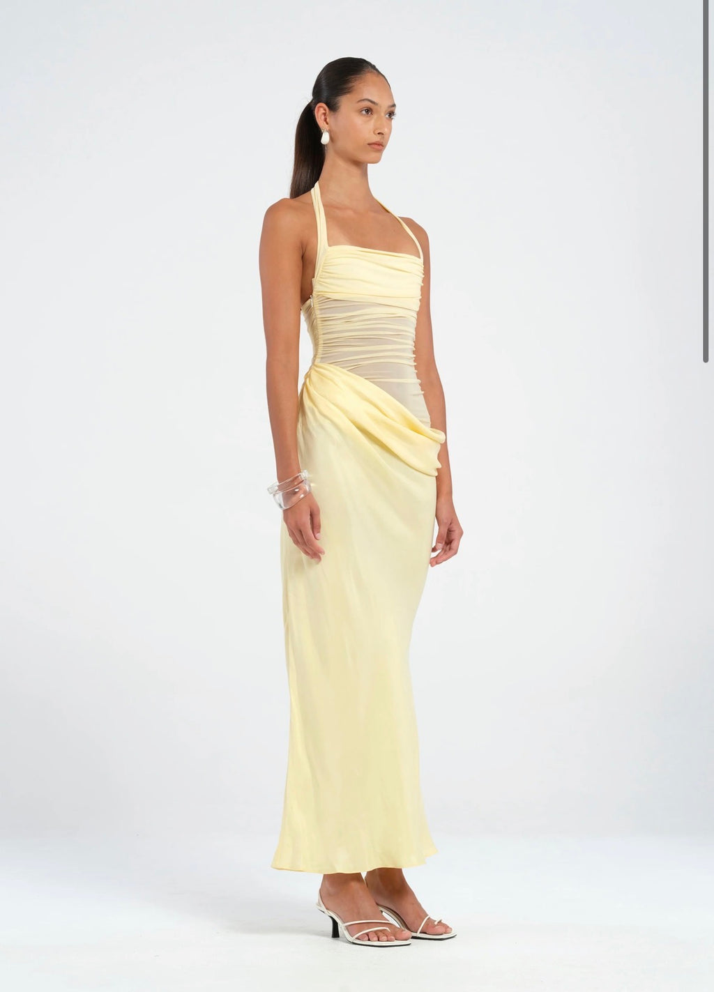 Benni- Gina Maxi Dress- Yellow- Size 12