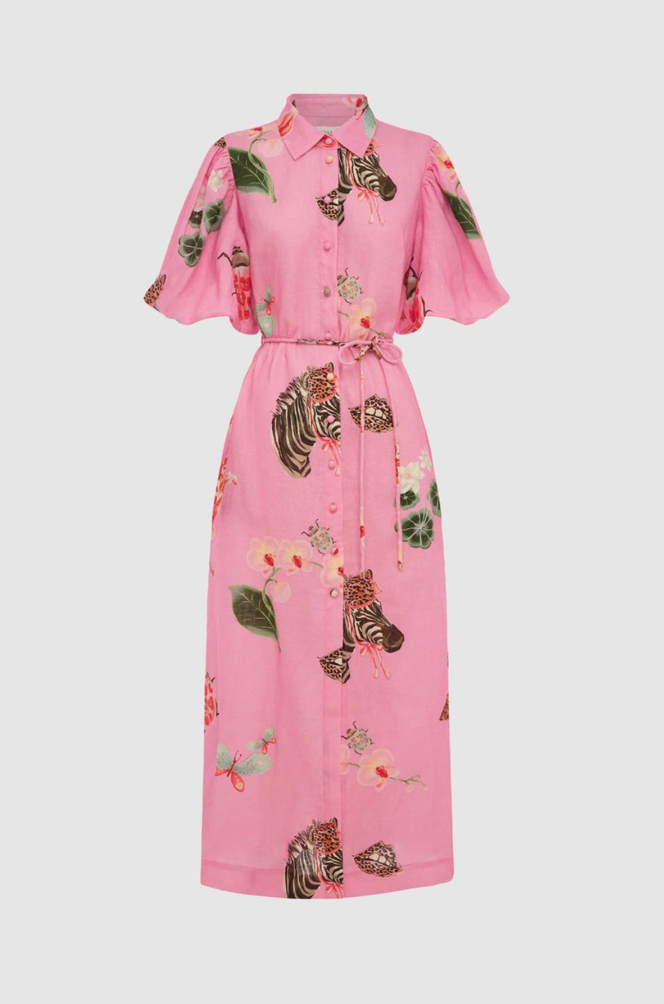 ROAME.- Berkeley Dress- Pink- Size L