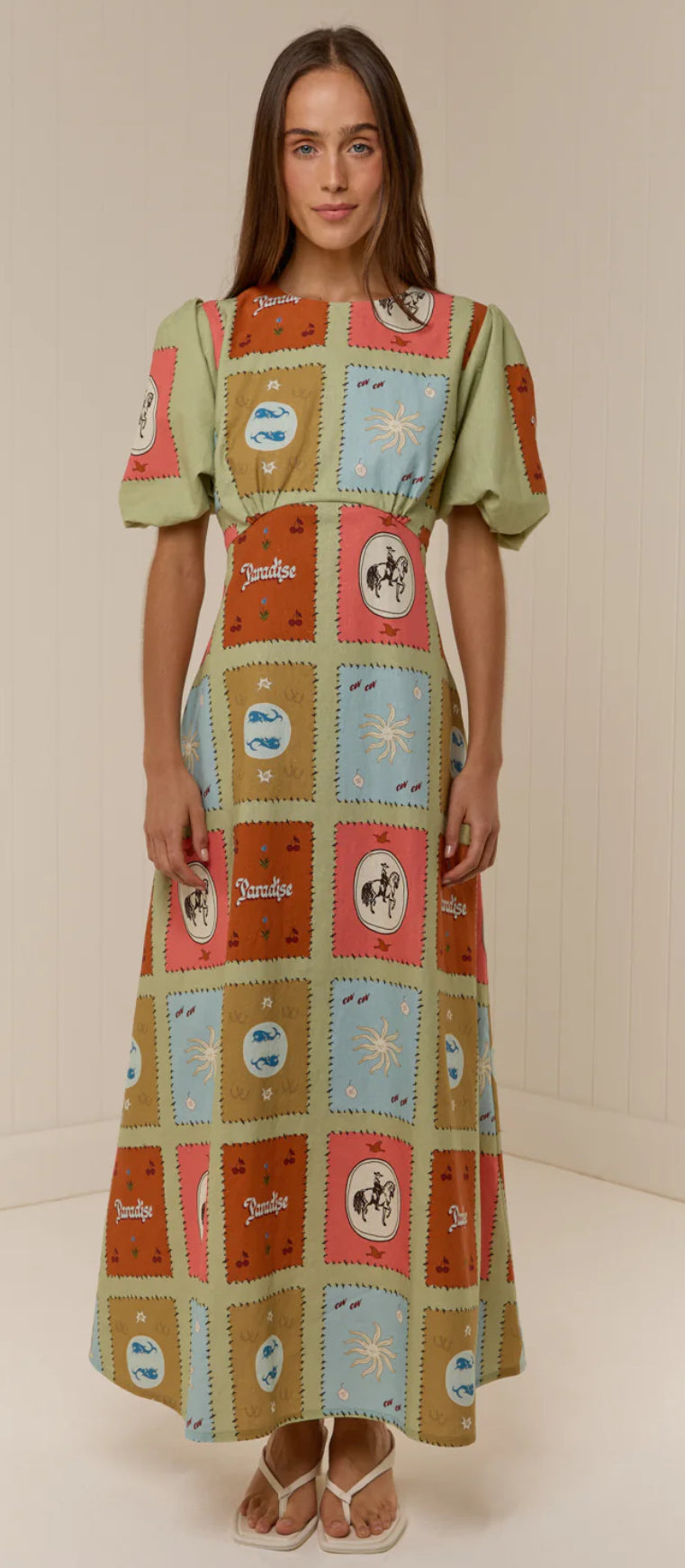 Palm Noosa- Titan Dress- Maya Tile- Size 12