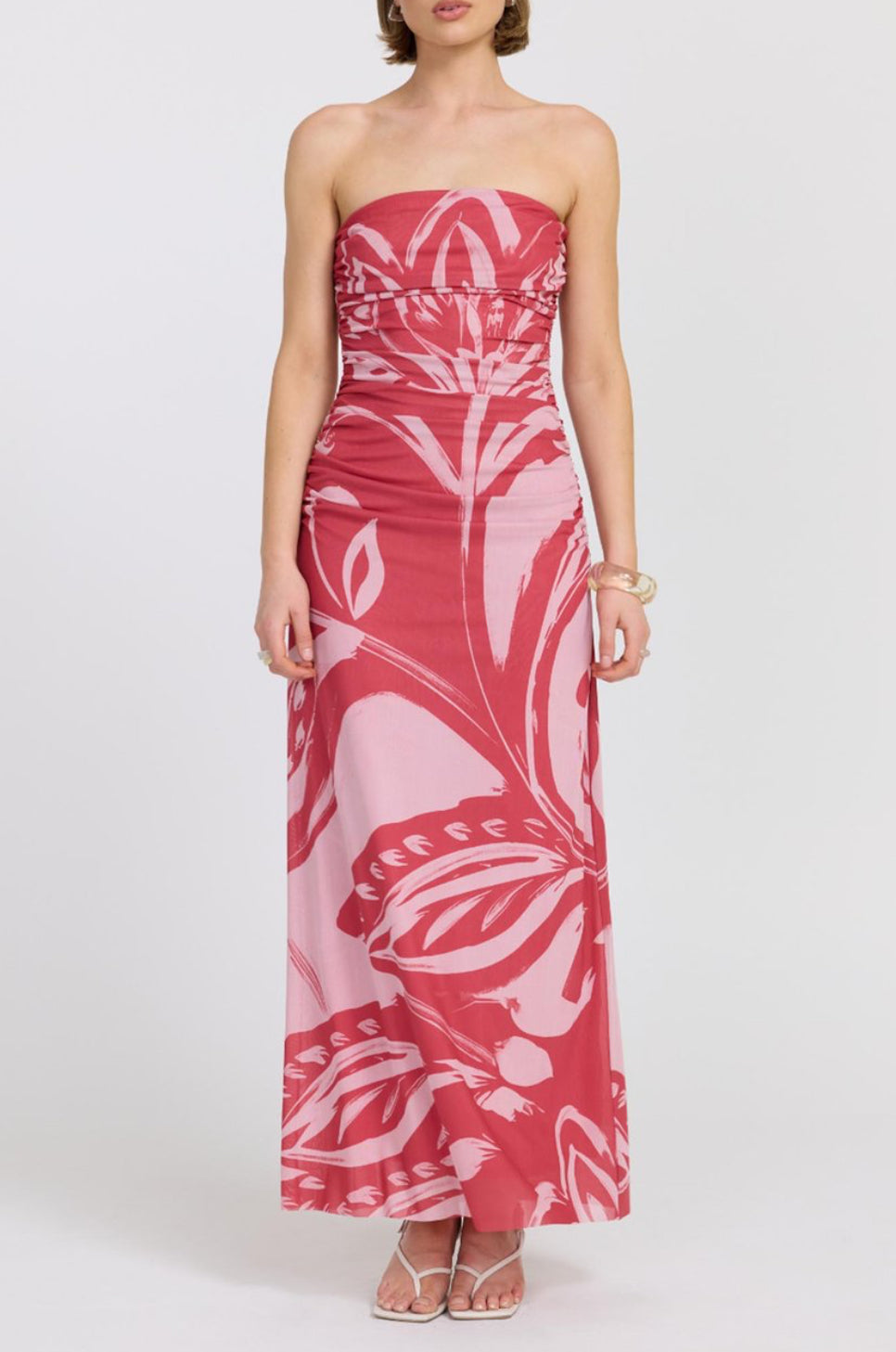 SOVERE- Flora- Strapless Dress- Size 10