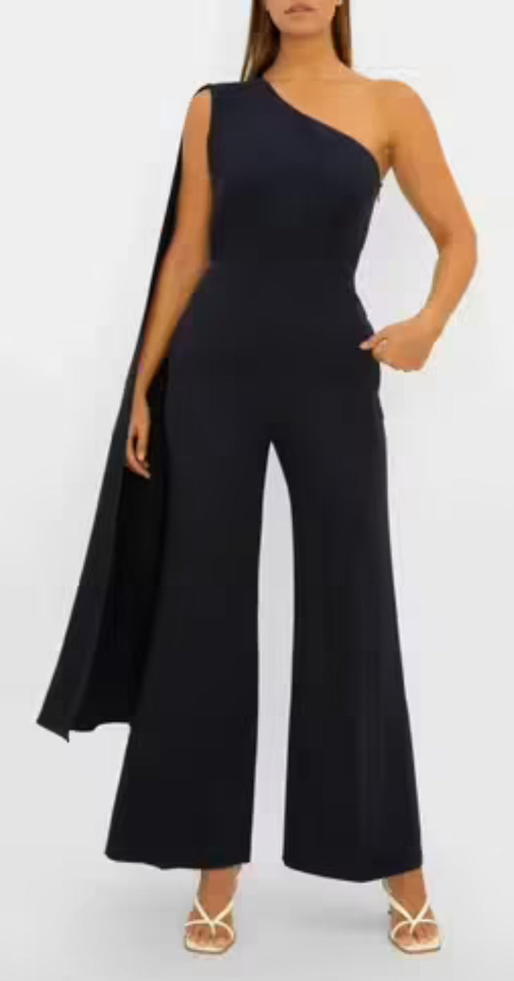 Carla Zampatti- Jumpsuit- Navy- Size 8