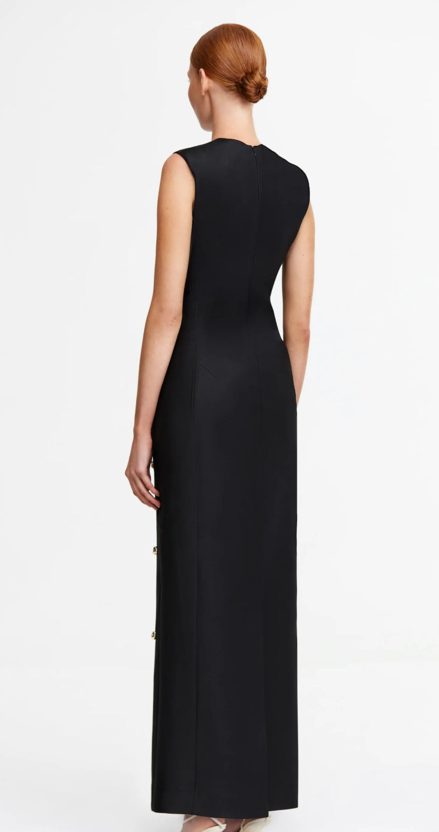 Acler- Pattison Maxi Dress- Dark Baroque/Black- Size 16