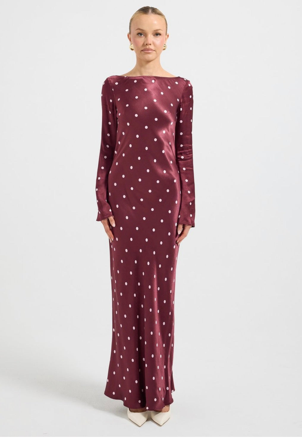 Pasduchas – Rowan Sleeve Maxi - Cherry Pink- Size 16