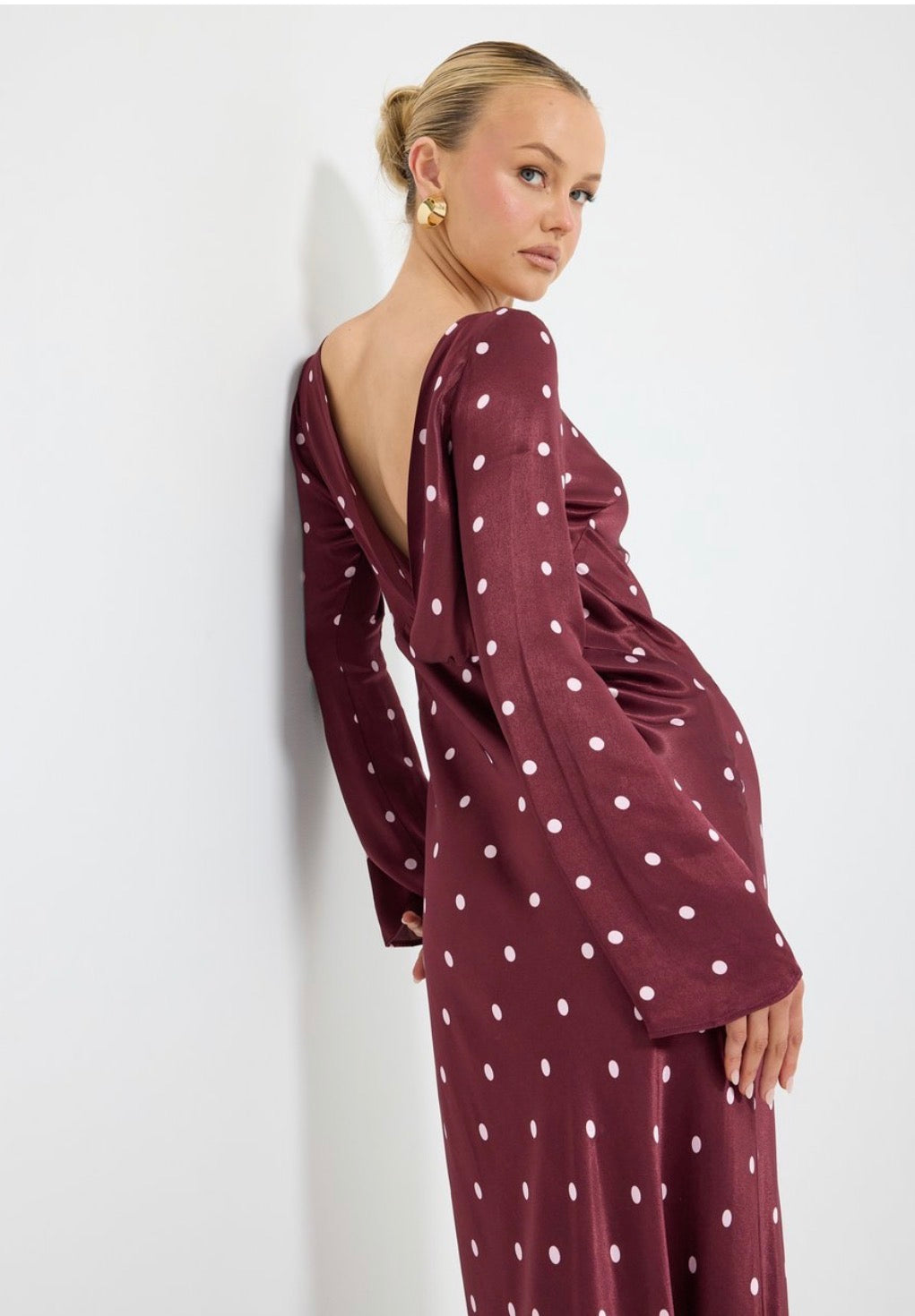 Pasduchas – Rowan Sleeve Maxi - Cherry Pink- Size 16