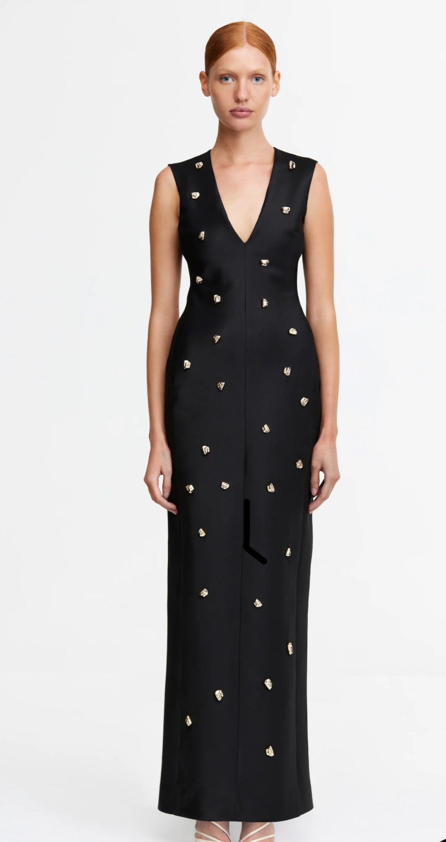 Acler- Pattison Maxi Dress- Dark Baroque/Black- Size 16