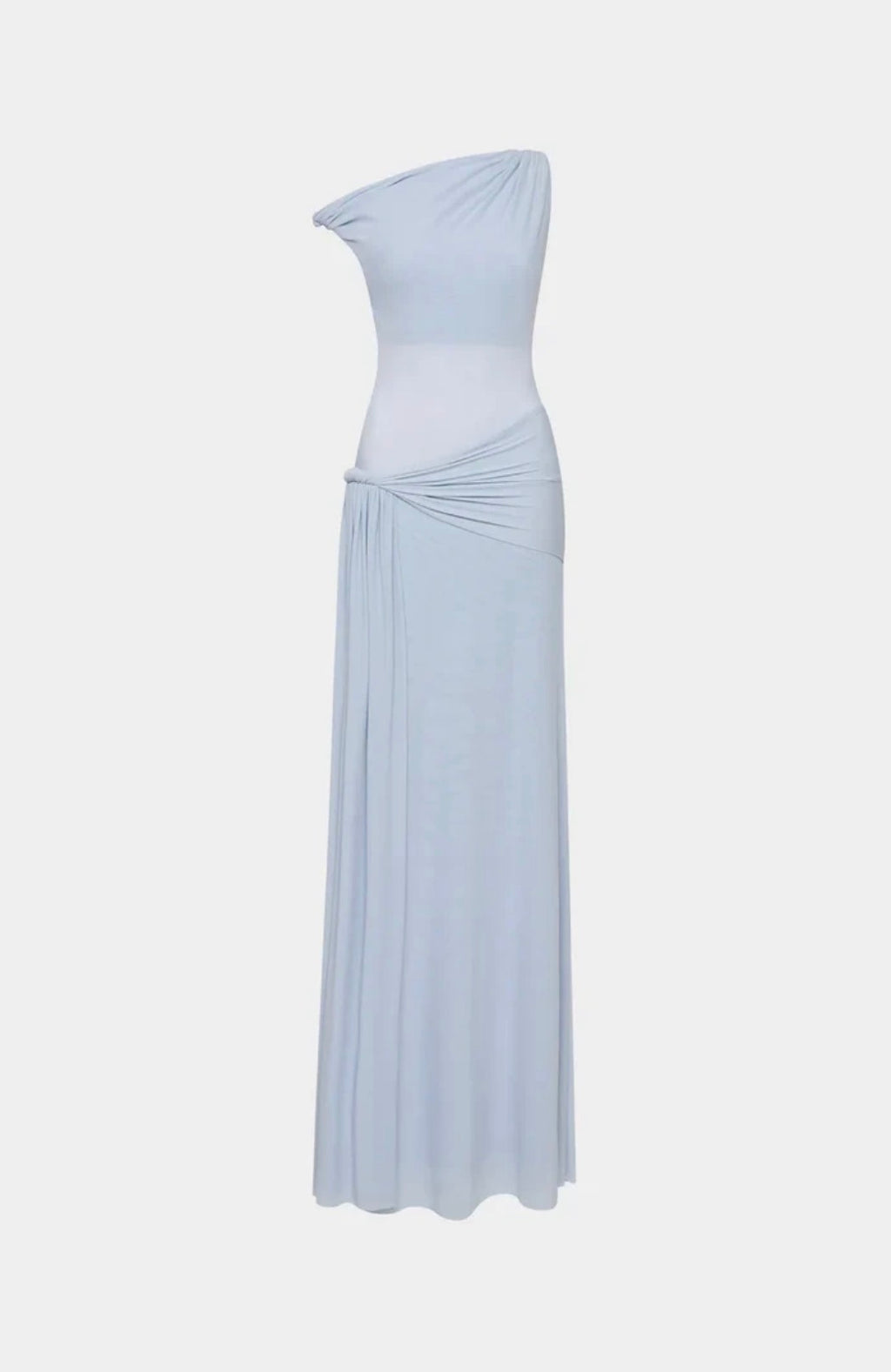 MISHA- The Sisal Mesh Maxi Dress- Dove Blue- Size 6