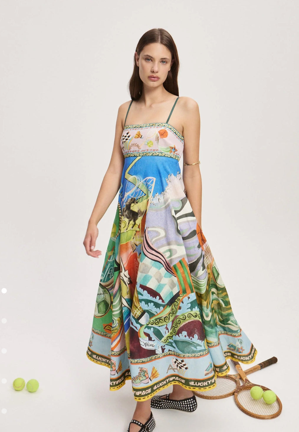 Alemais- Lucky Pace Sundress- Size 6