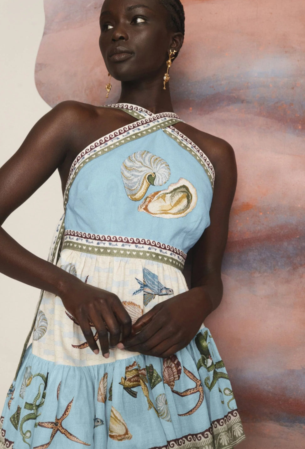 Alemais- Bath House Midi Dress- Size 10 & 14