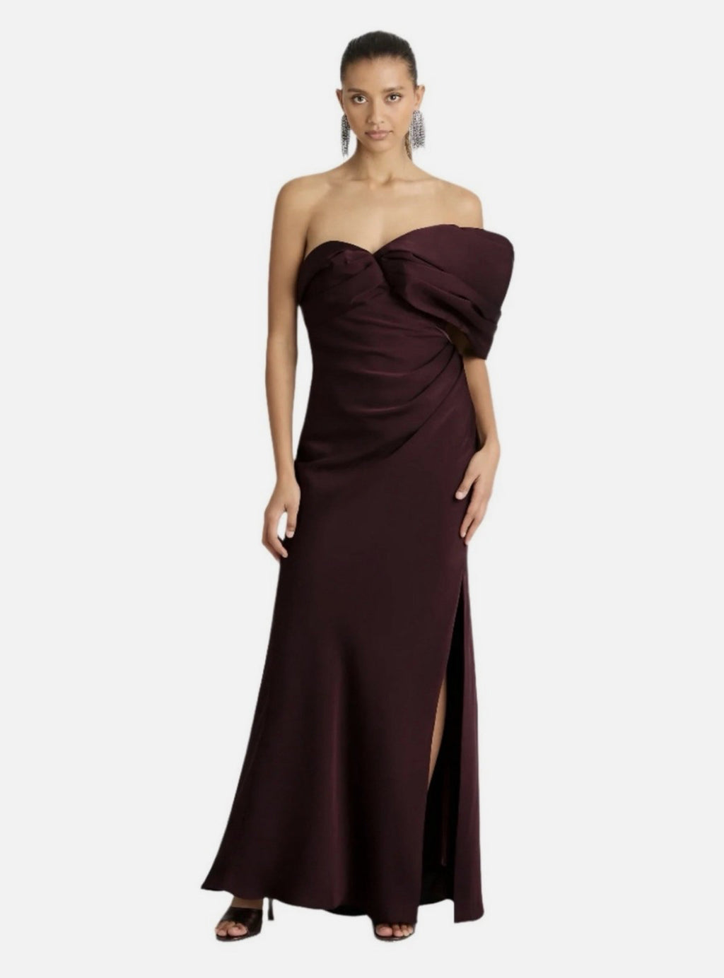 Sheike - Verona Gown - Merlot- Size 8 & 12