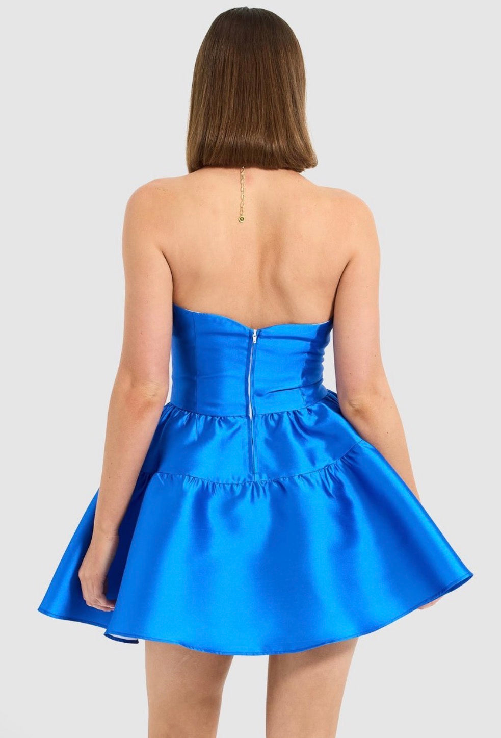 Pasduchas- Pippa Mini Dress- Cobalt- Size 8