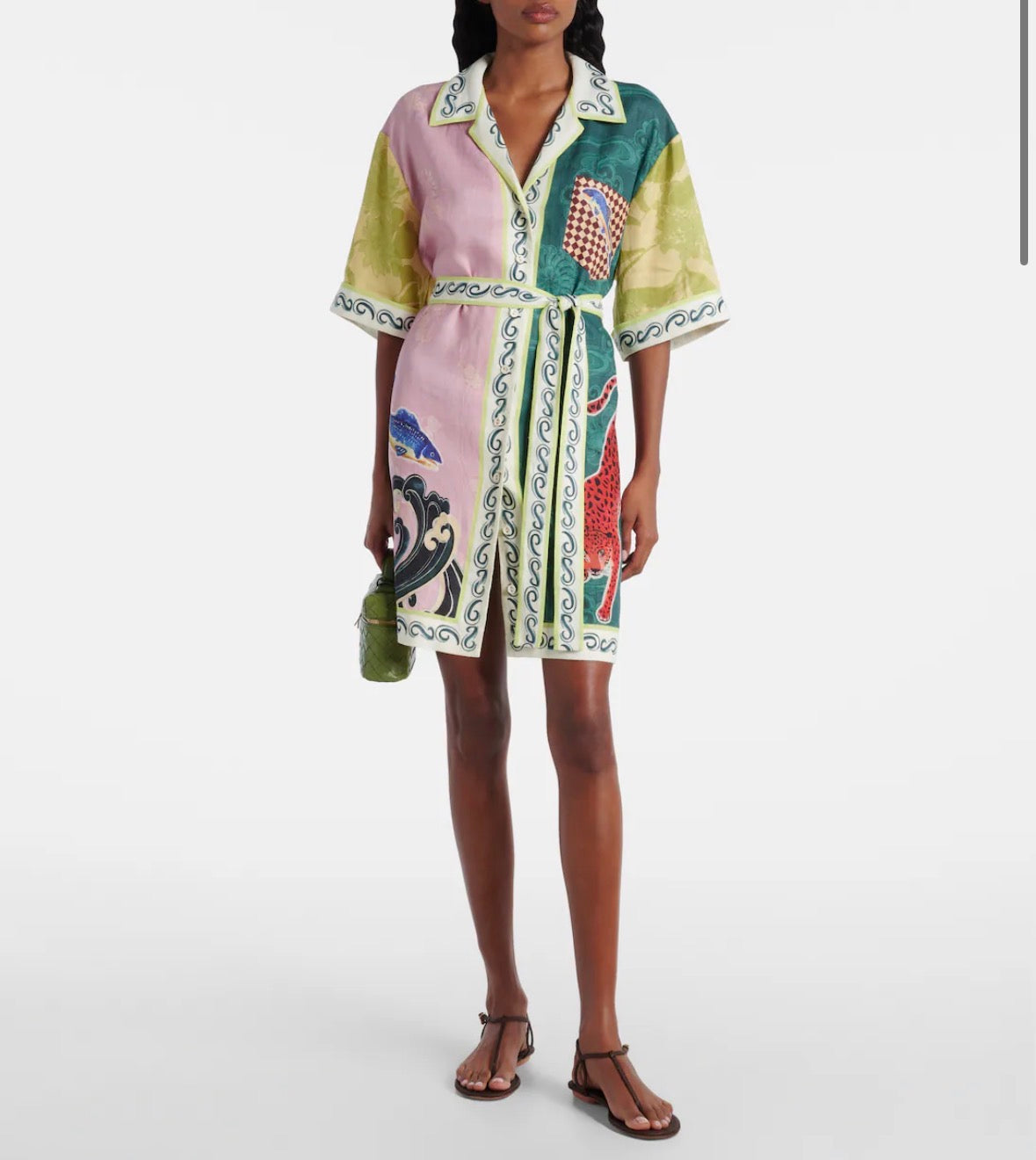 ALÉMAIS – Rochester Mini Shirtdress- Size 12