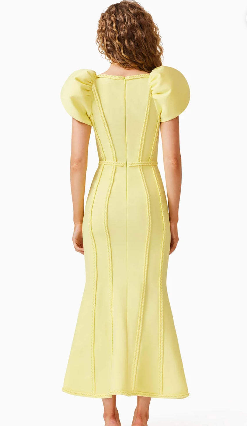 Elliatt- Katlyn Maxi Dress- Yellow- Size Medium