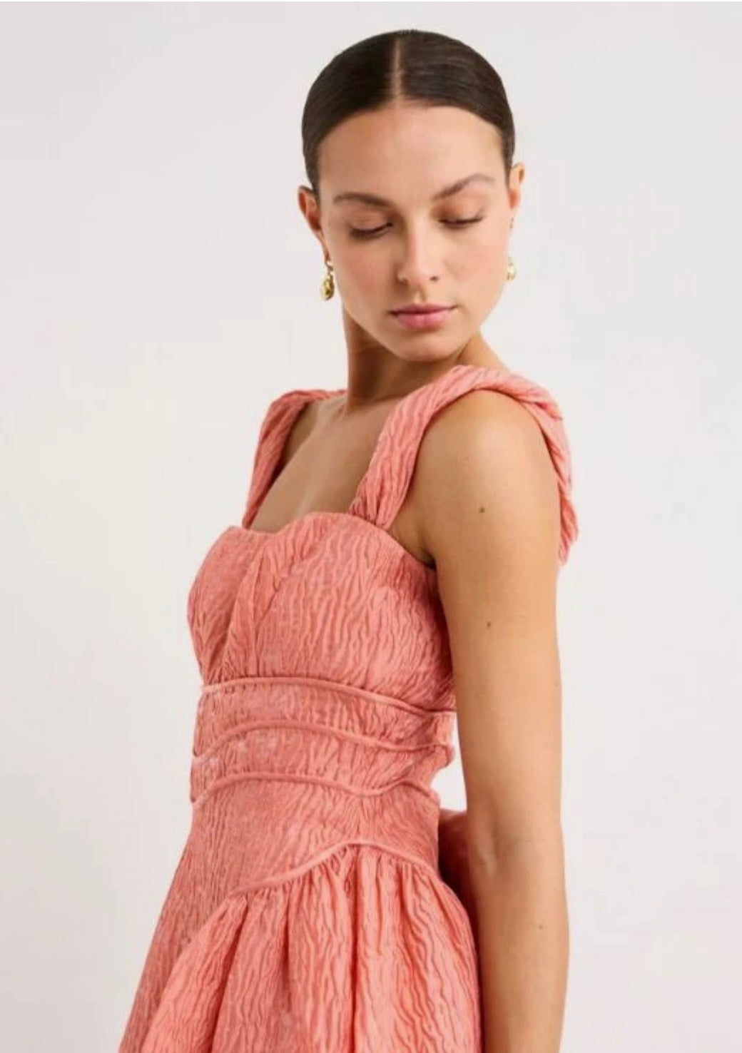 Rachel Gilbert- Sophy Strap Dress- Pink- Size 10