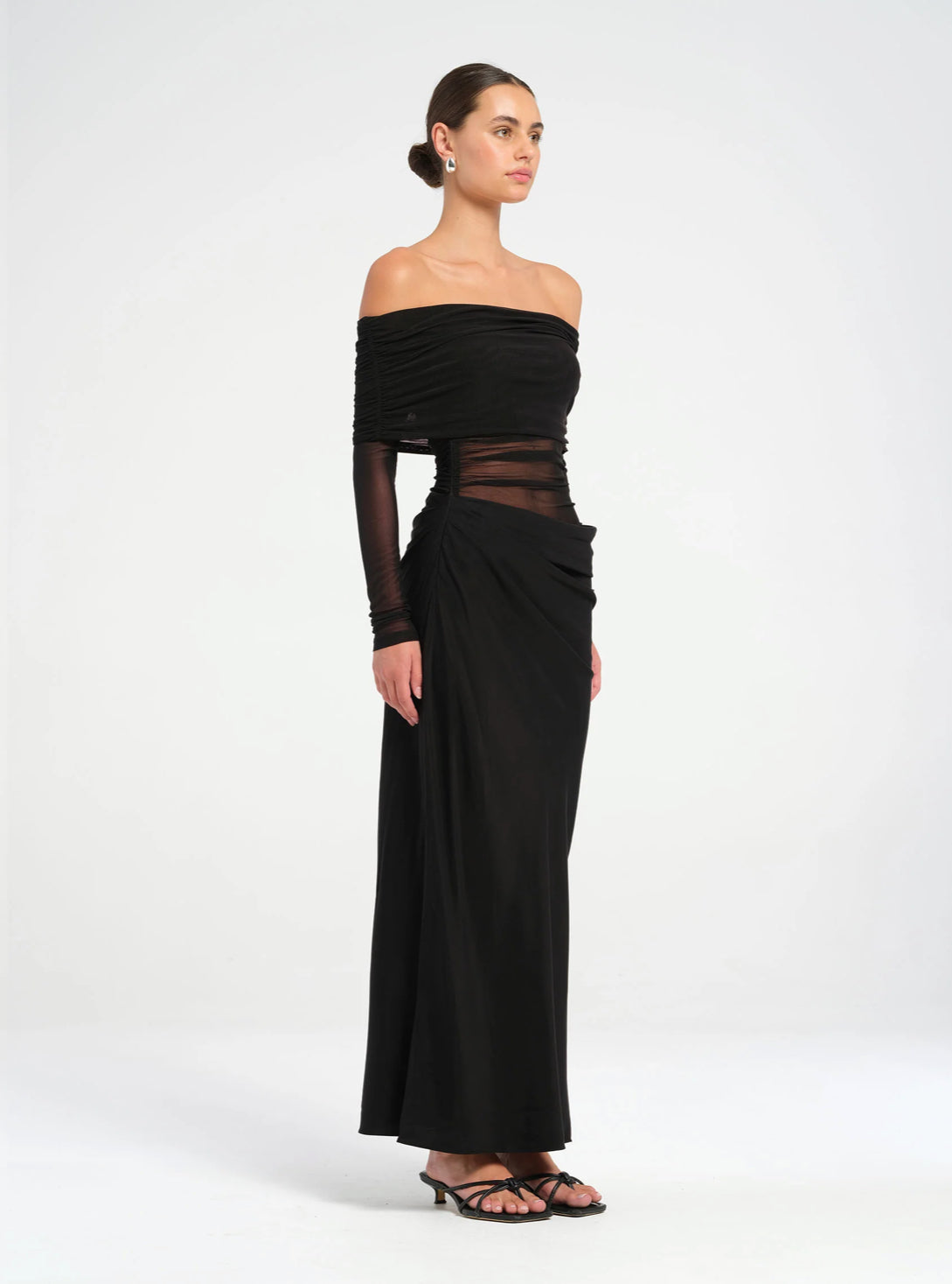 Benni -Yasmin Maxi Dress- Black- Size 10