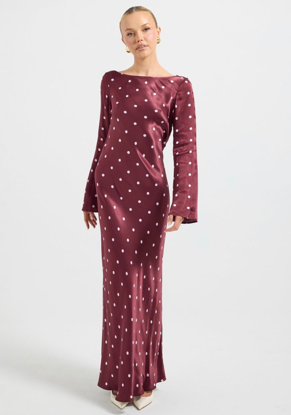 Pasduchas – Rowan Sleeve Maxi - Cherry Pink- Size 16