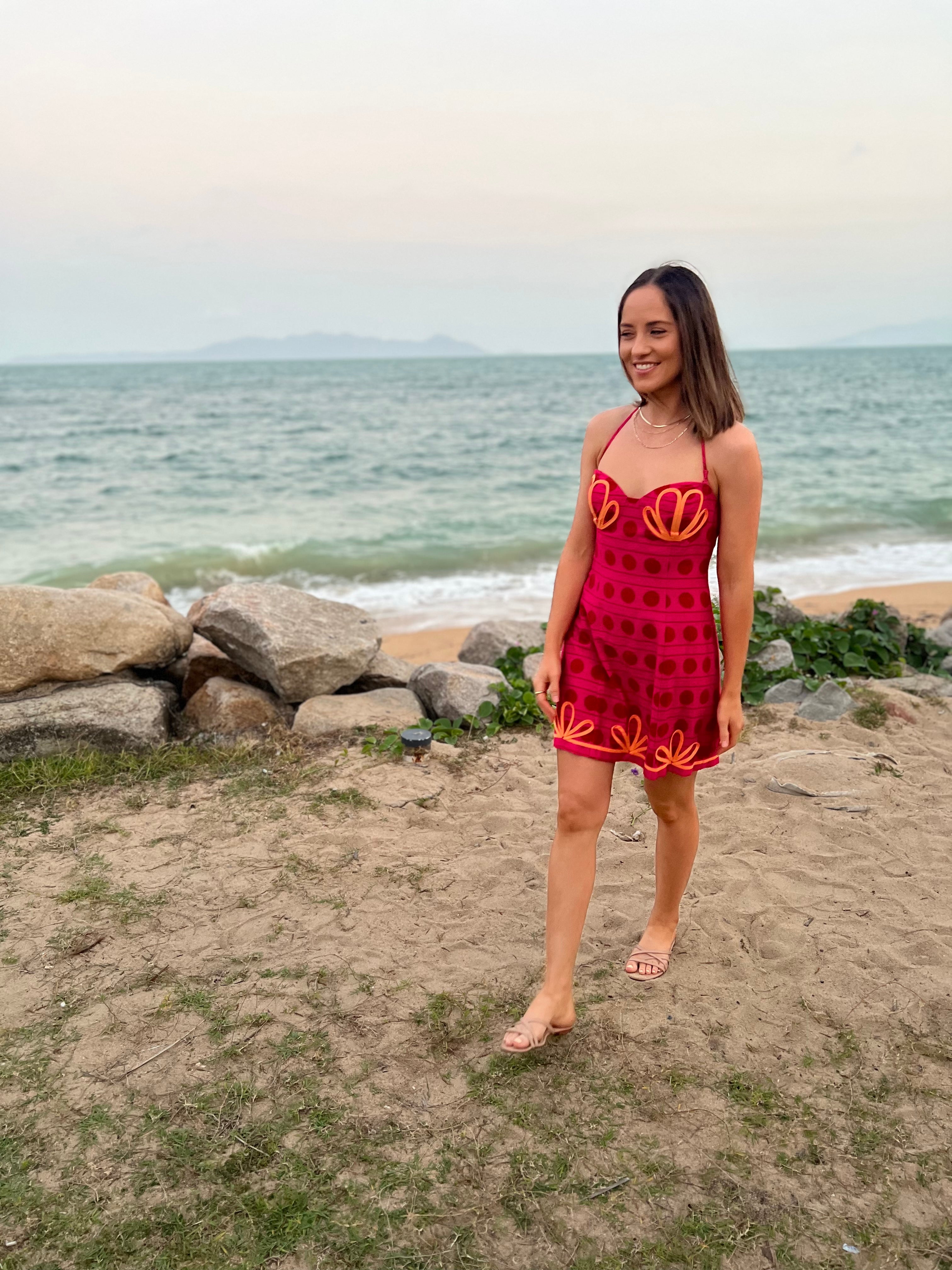 The Wolf Gang- Pink shell- Size Medium