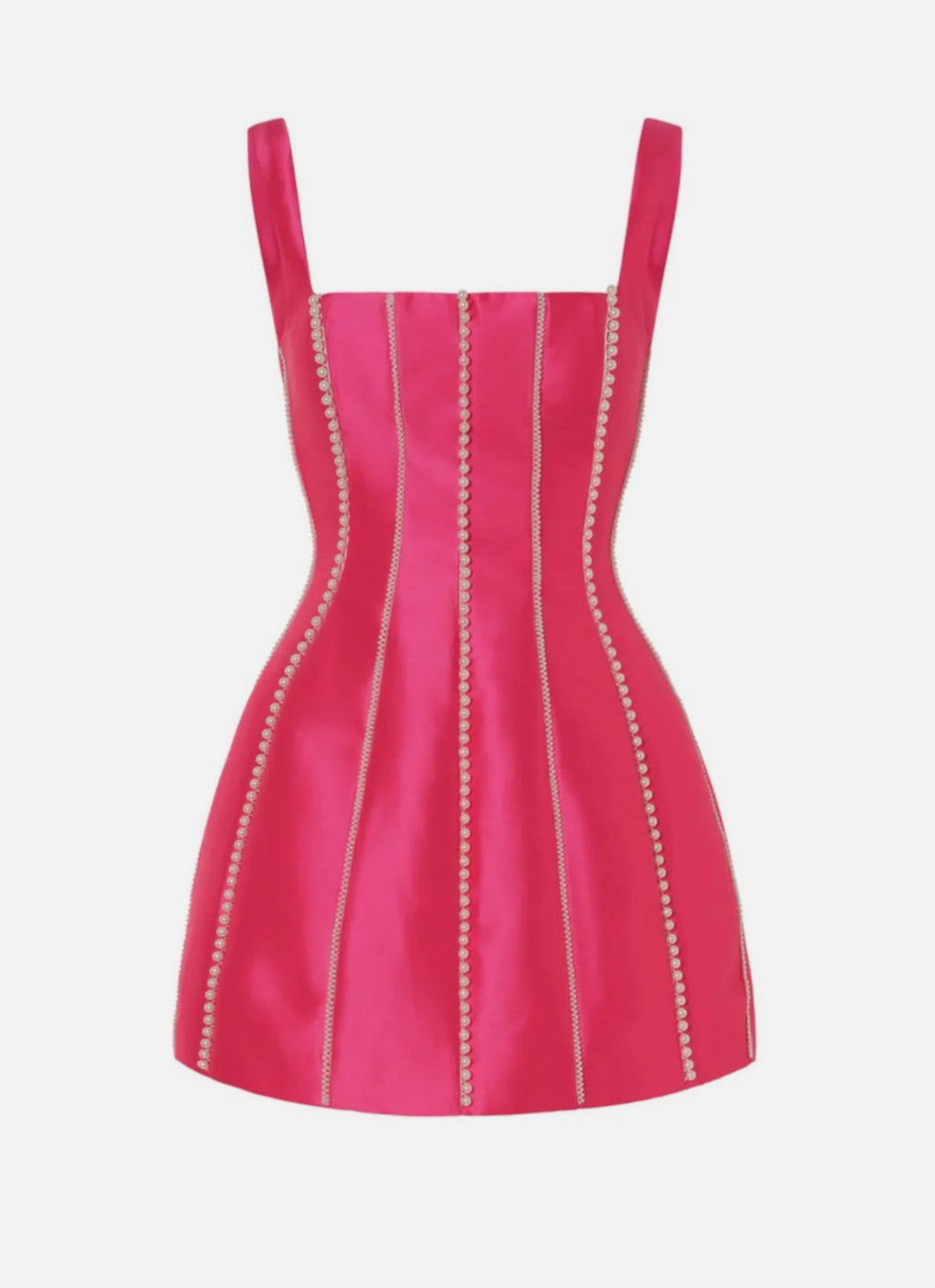 Eliya The Label- Tahiti Mini Dress- Magenta Pink- Size Small