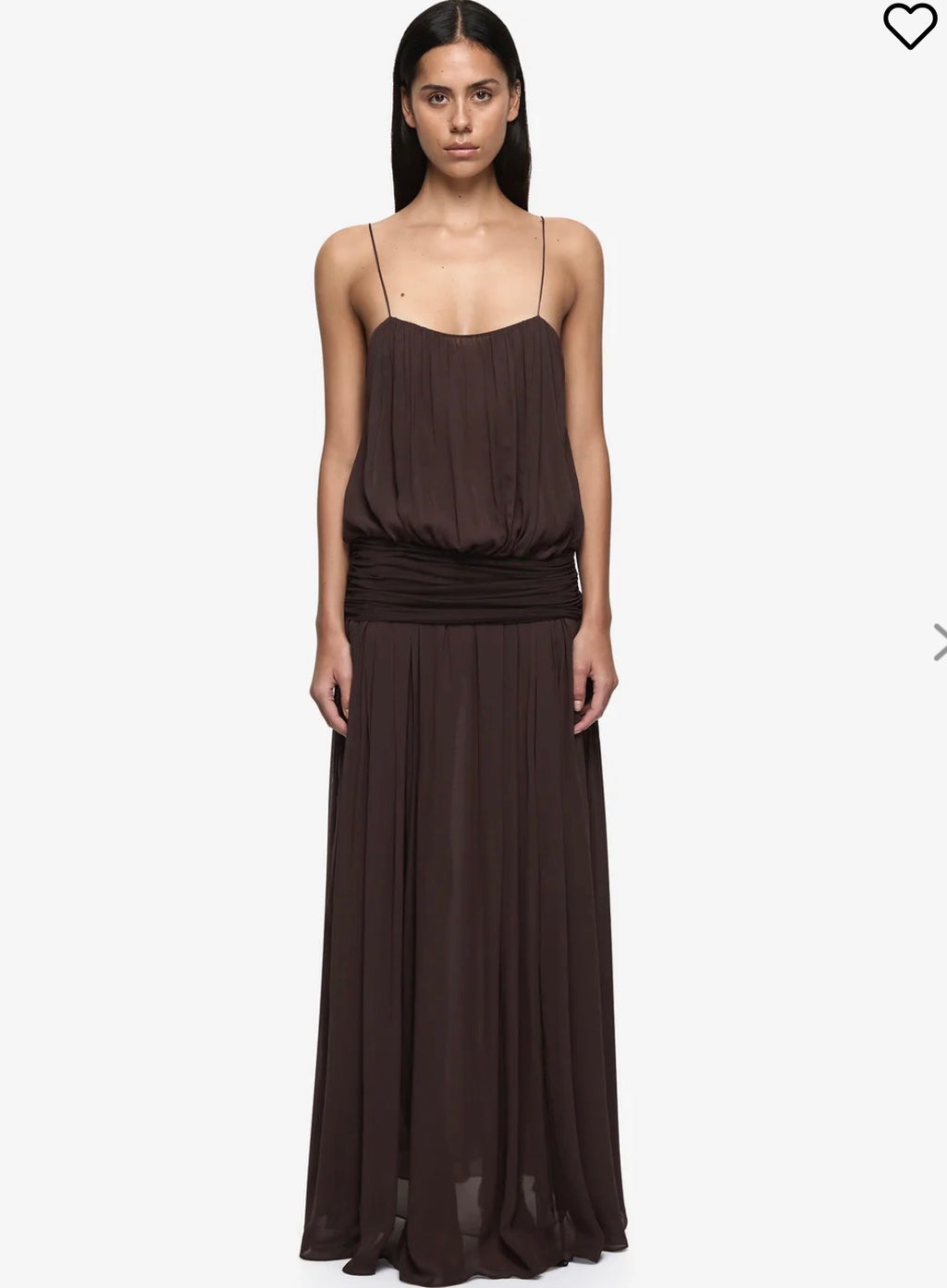 BEC + BRIDGE – Camille Blouson Dress – Dark Chocolate – Size 8