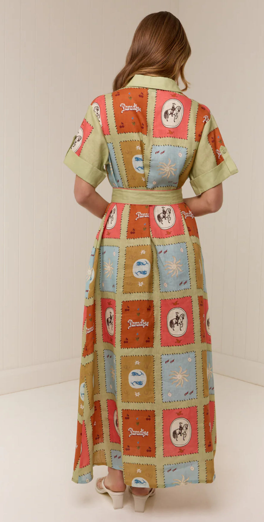 Palm Noosa  - Maya Dress- Maya Tile- Size 16