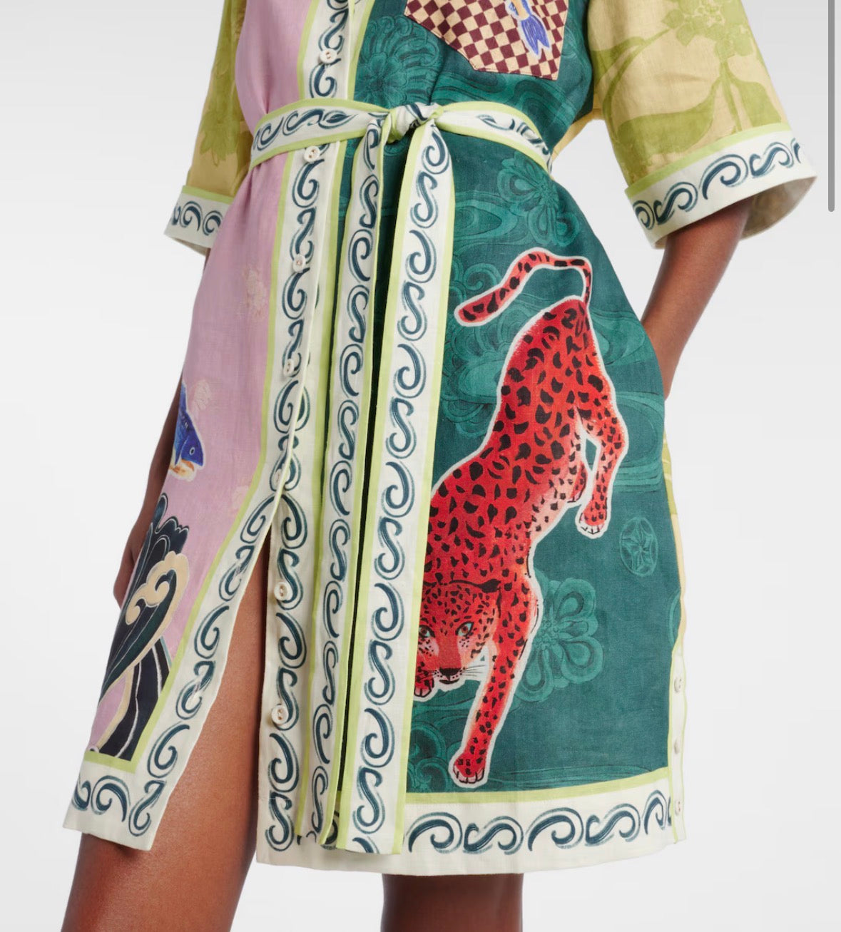 ALÉMAIS – Rochester Mini Shirtdress- Size 12