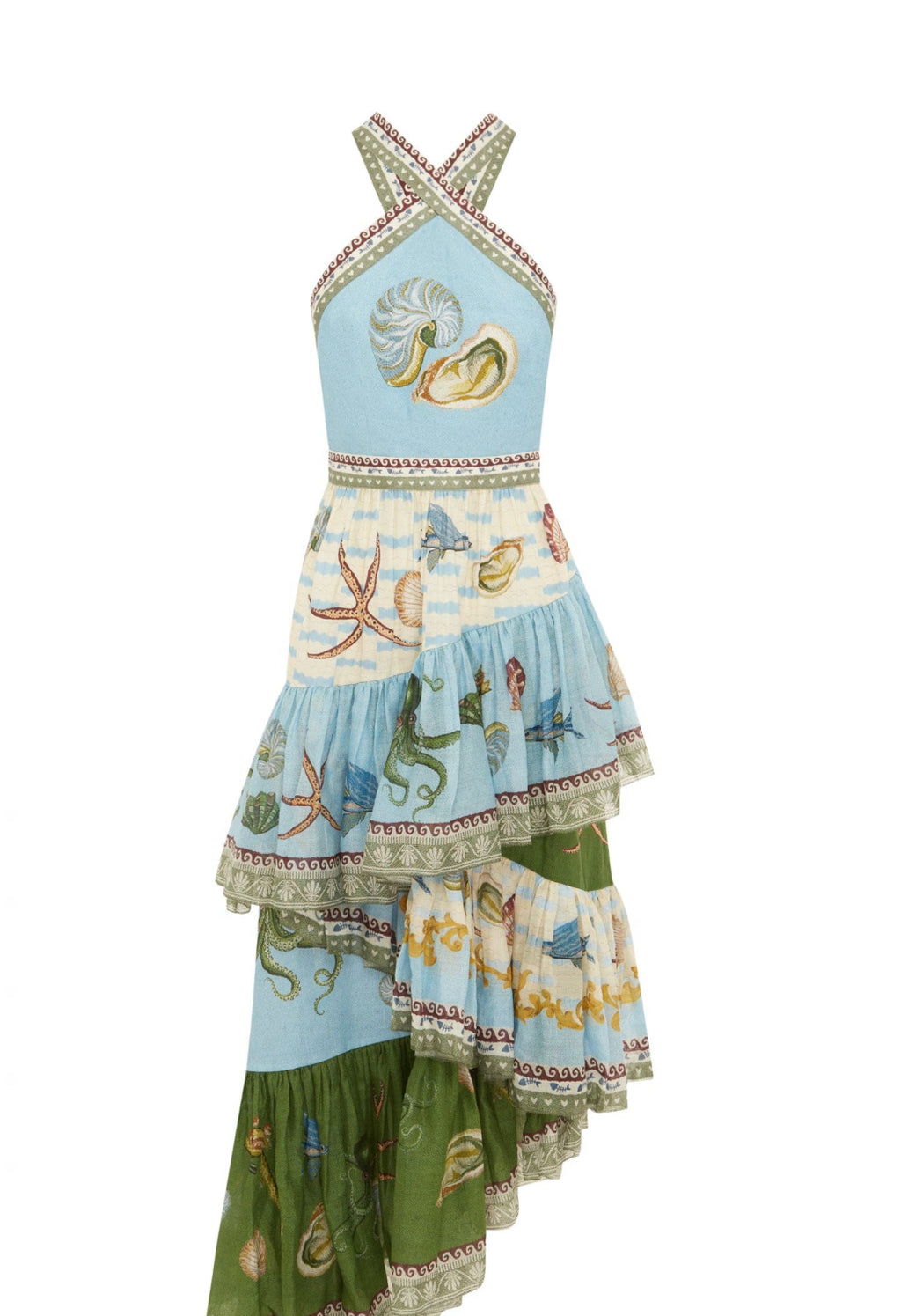 Alemais- Bath House Midi Dress- Size 10 & 14