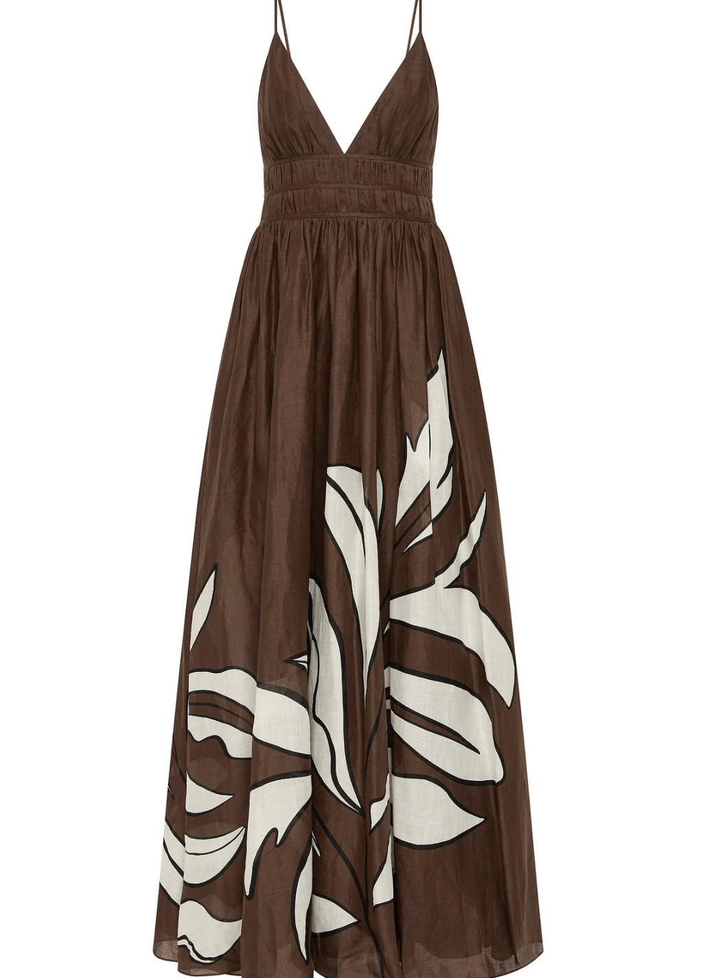 AJE - Planetary Maxi Dress- Brown- Size 12 & 16