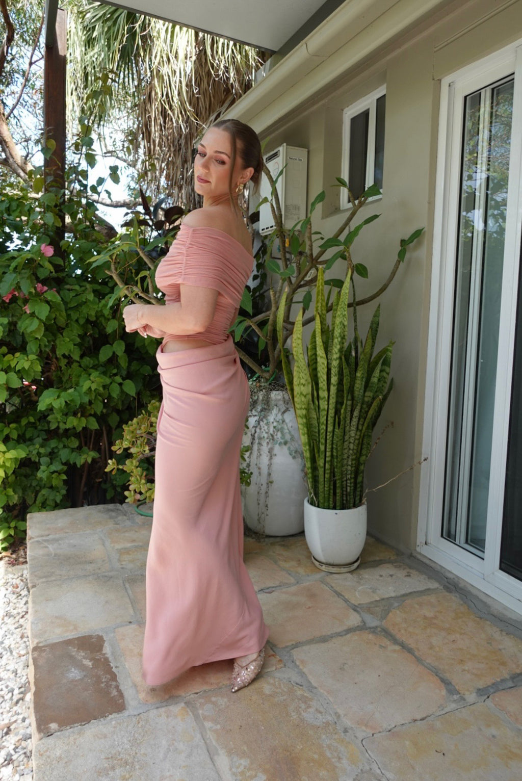 Benni- Nico Maxi Dress– Candy Floss- Size 8