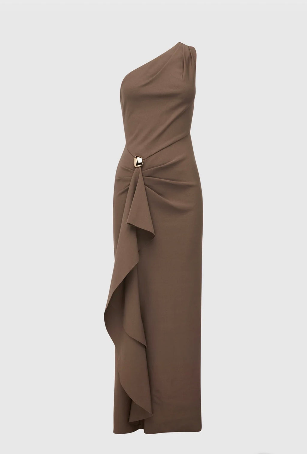 SHEIKE – Dominique Maxi Dress- Brown- Size 10