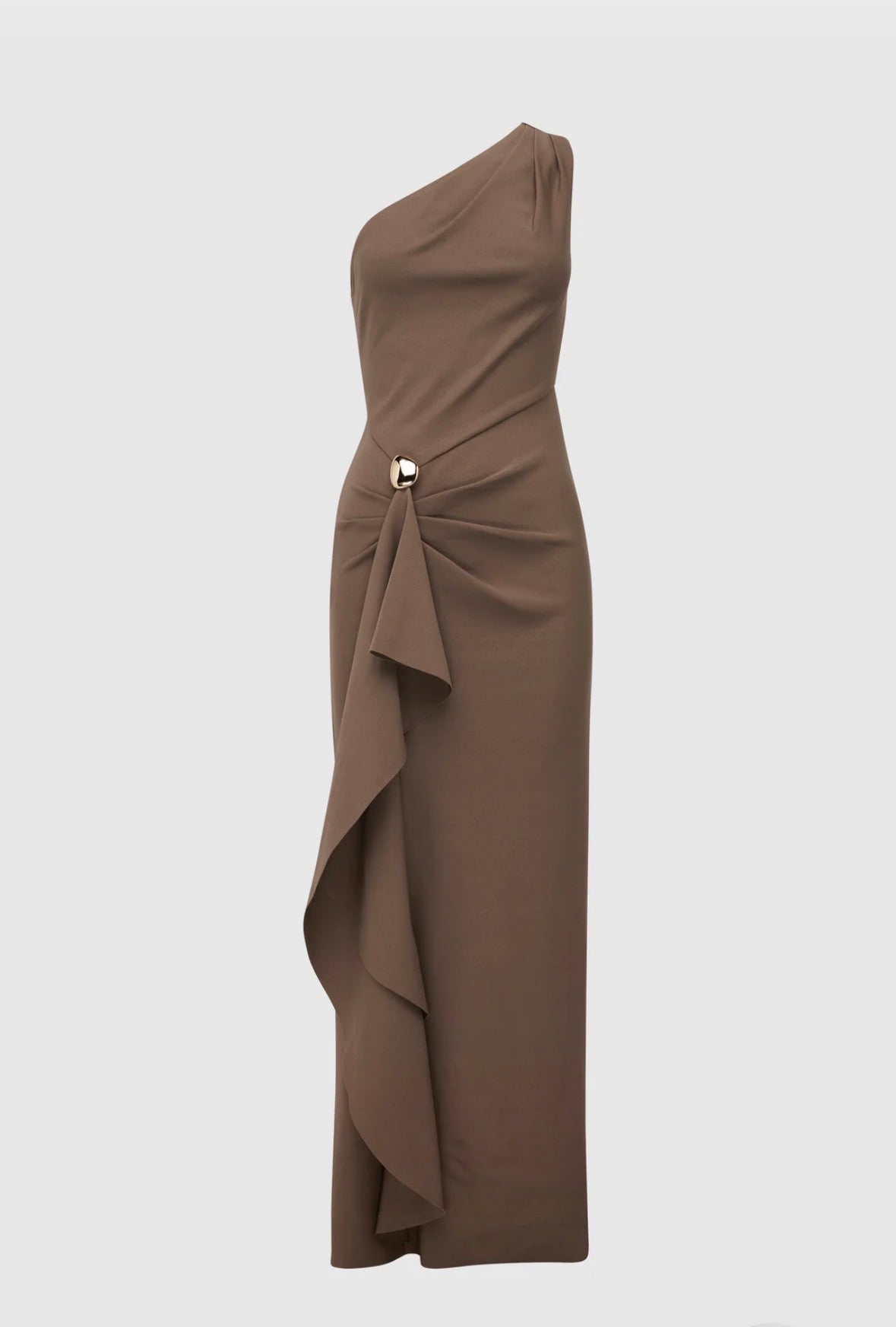 SHEIKE – Dominique Maxi Dress- Brown- Size 10