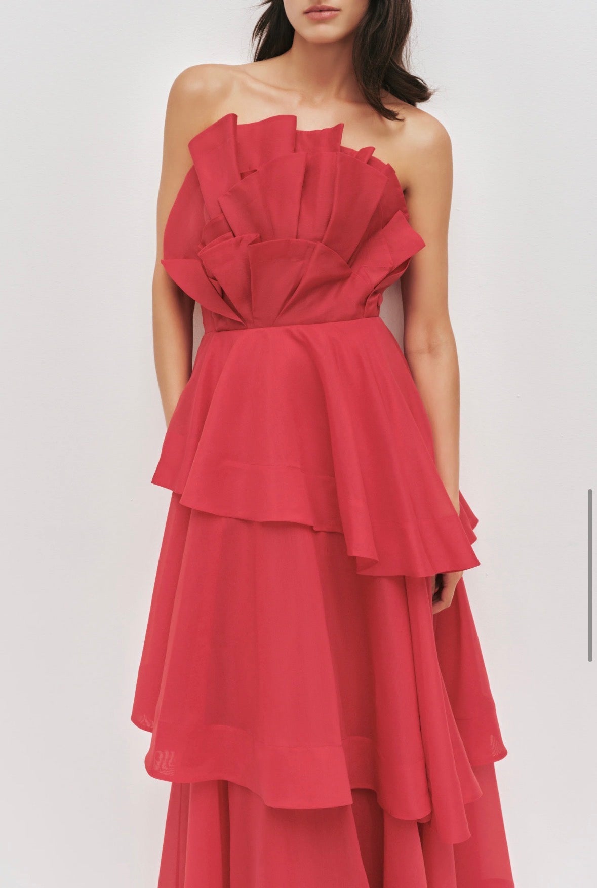 AJE – Selestia Gown- Scarlet Red- Size 12