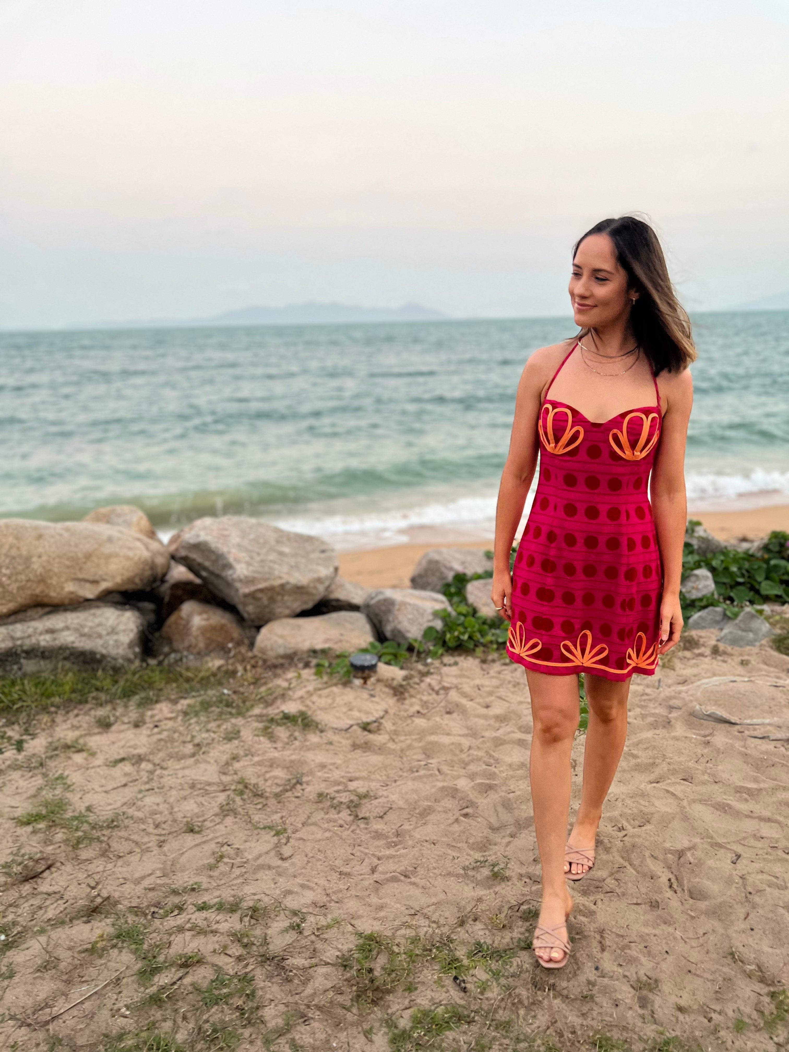 The Wolf Gang- Pink shell- Size Medium