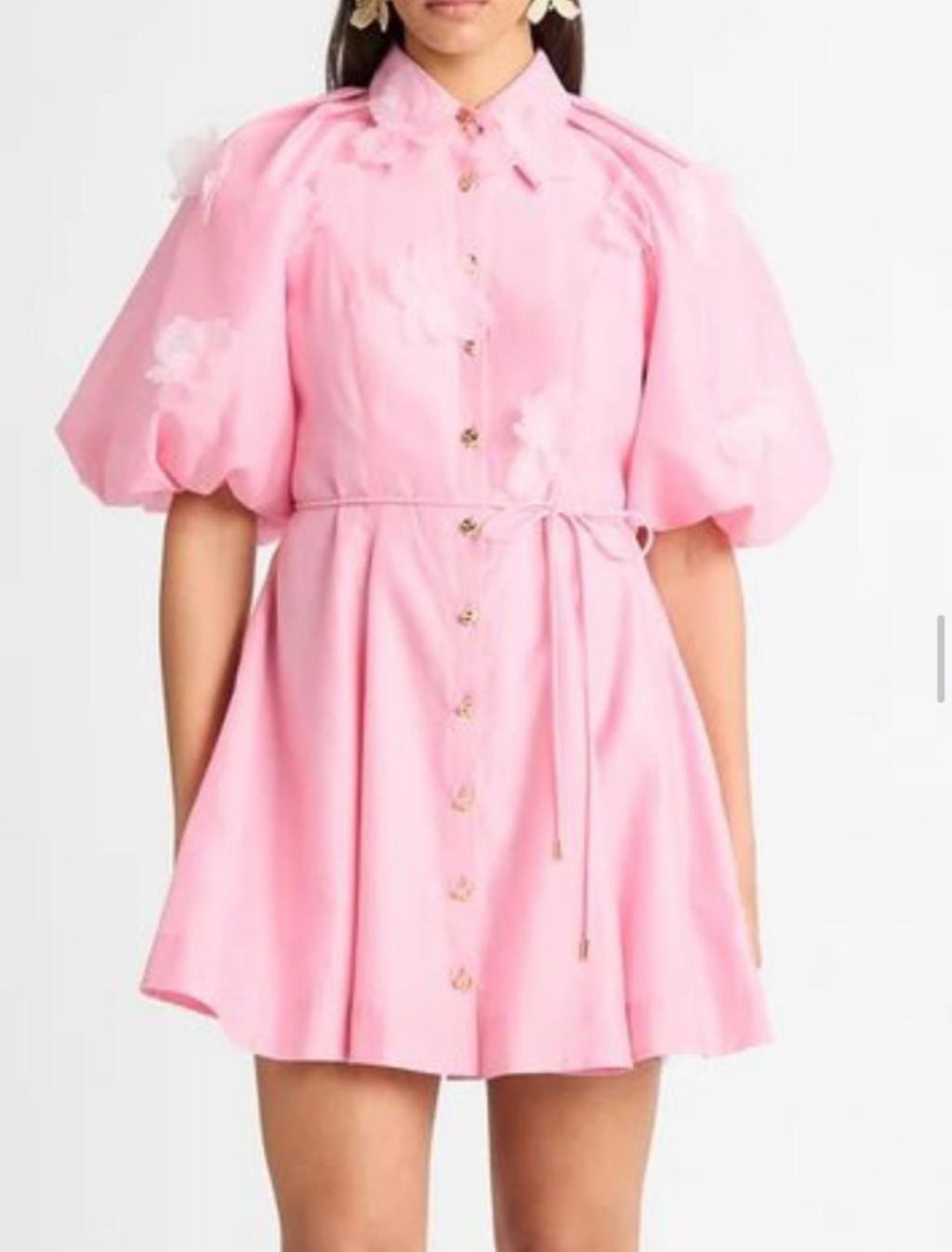 Sheike- Mini Dress- Garden Rose Pink- Size 16