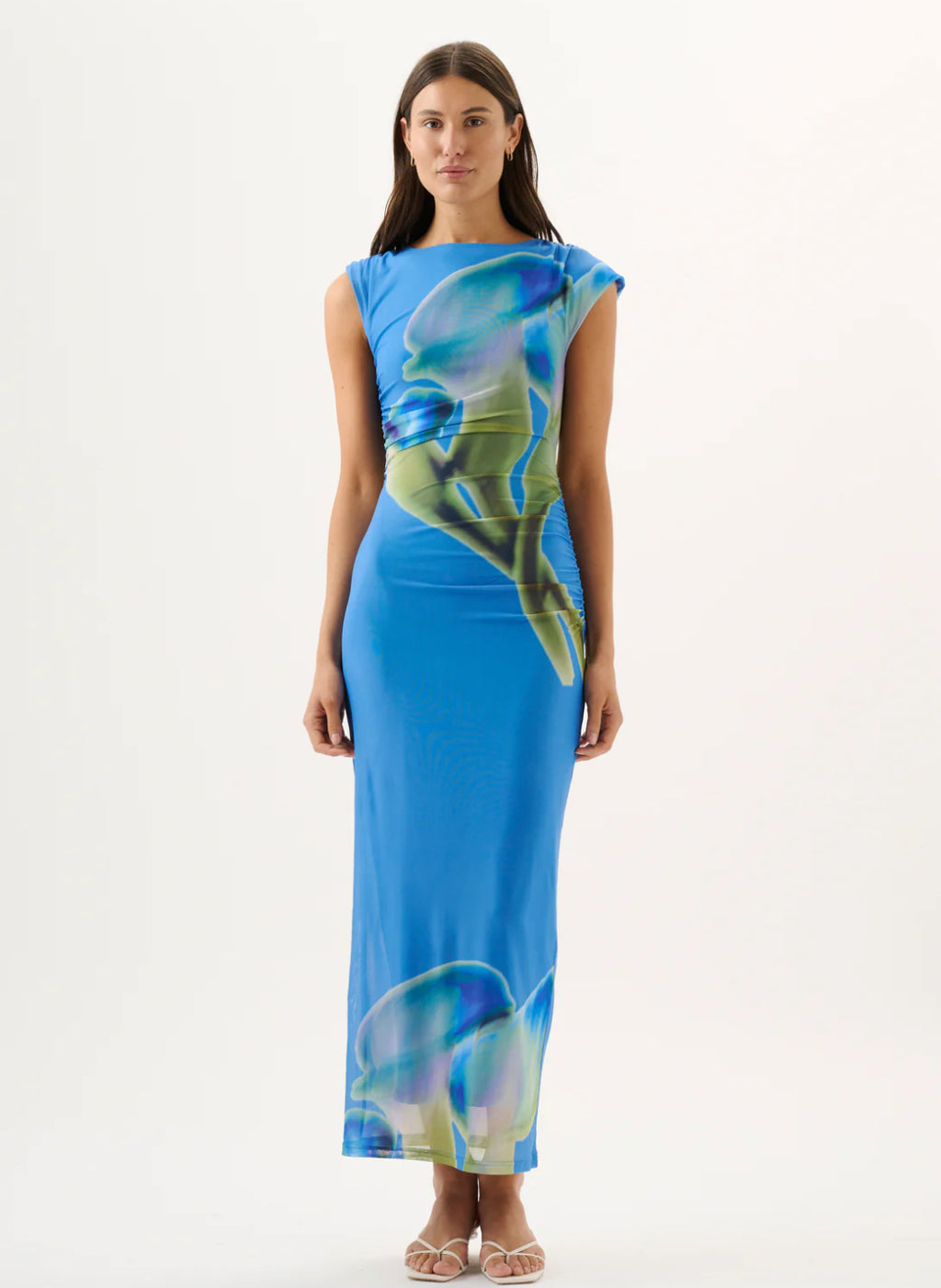 ROAME.- Joyce Dress- Moonlit Lily Print- Size Medium