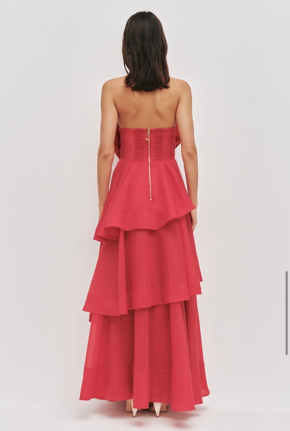 AJE – Selestia Gown- Scarlet Red- Size 12