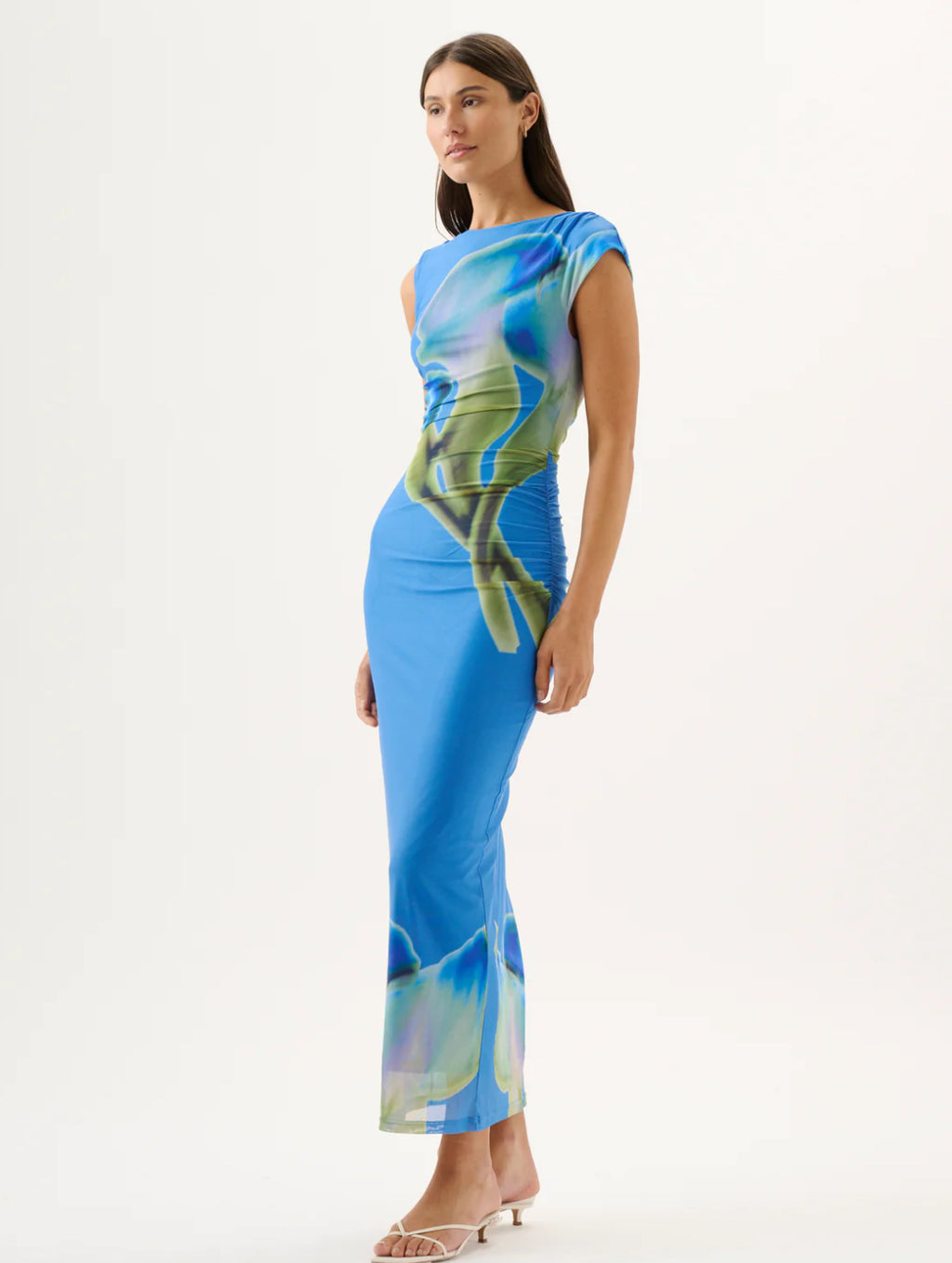 ROAME.- Joyce Dress- Moonlit Lily Print- Size Medium