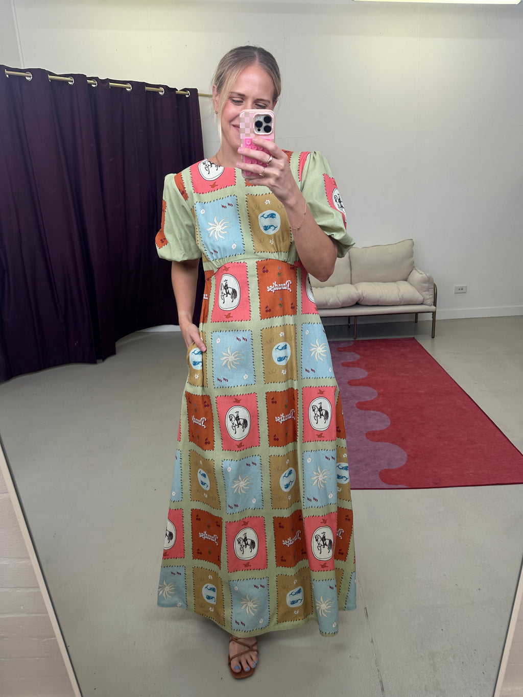 Palm Noosa- Titan Dress- Maya Tile- Size 12