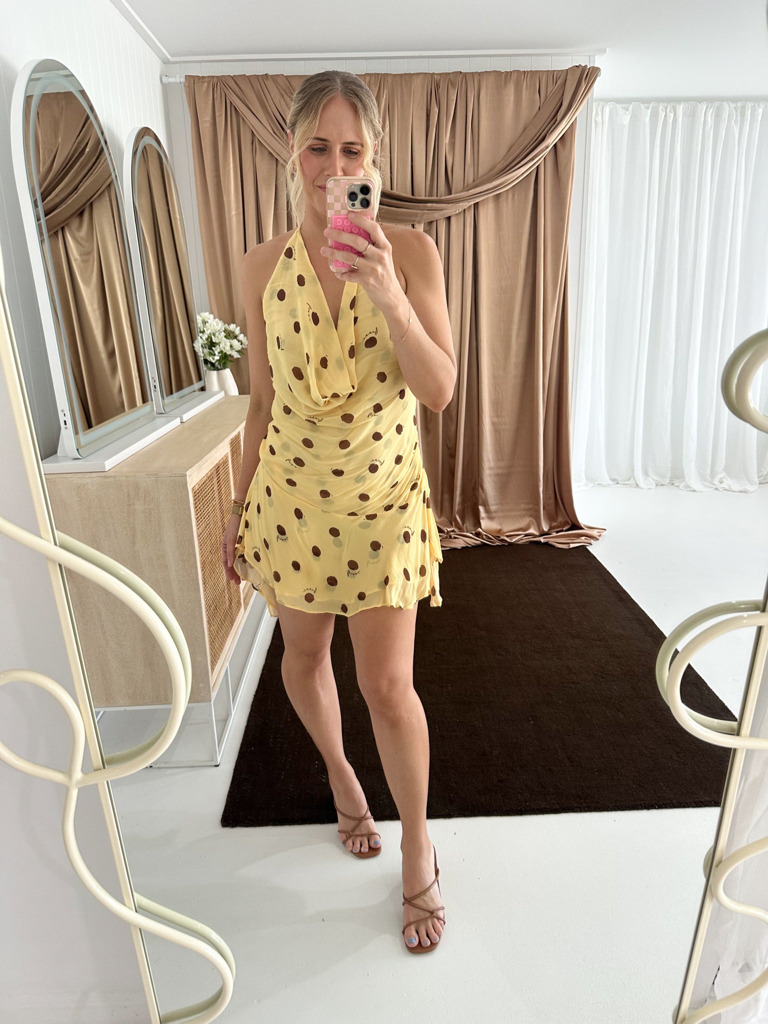 Benni Dress- Harlow Dress- Butter Spot- Size 12