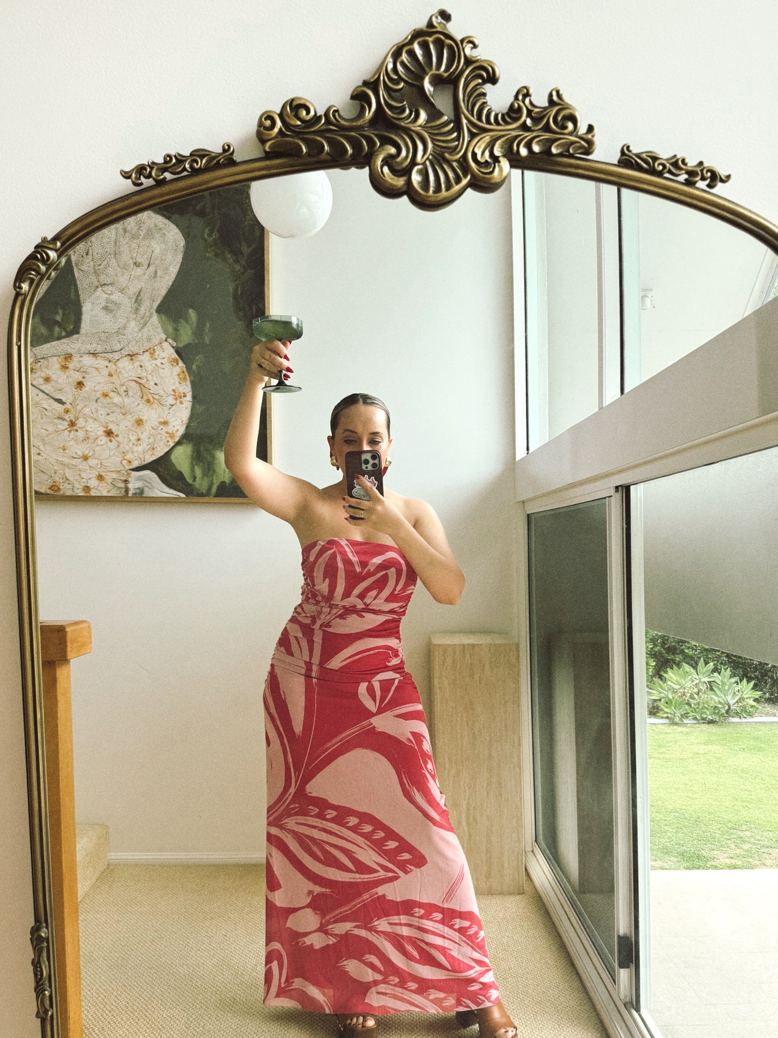 SOVERE- Flora- Strapless Dress- Size 10