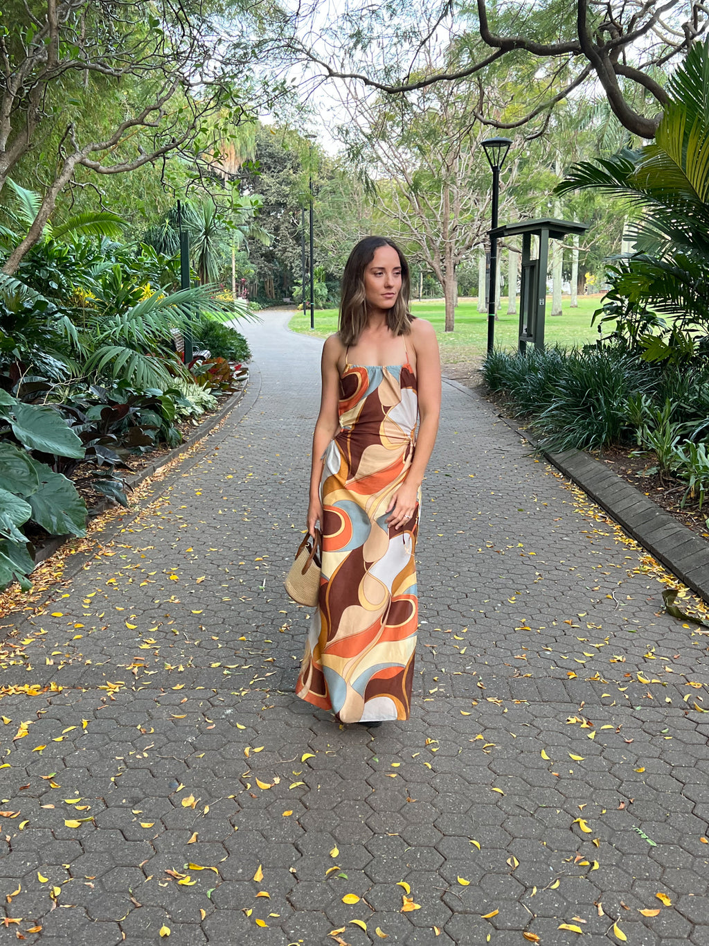 Sir The Label- Vista Halter Midi Dress- Size 8