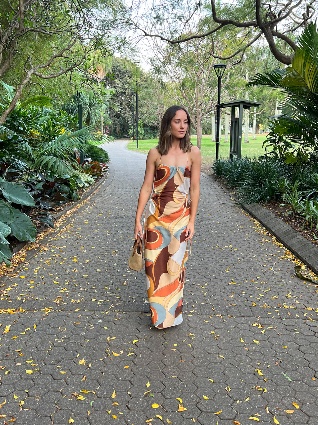Sir The Label- Vista Halter Midi Dress- Size 8