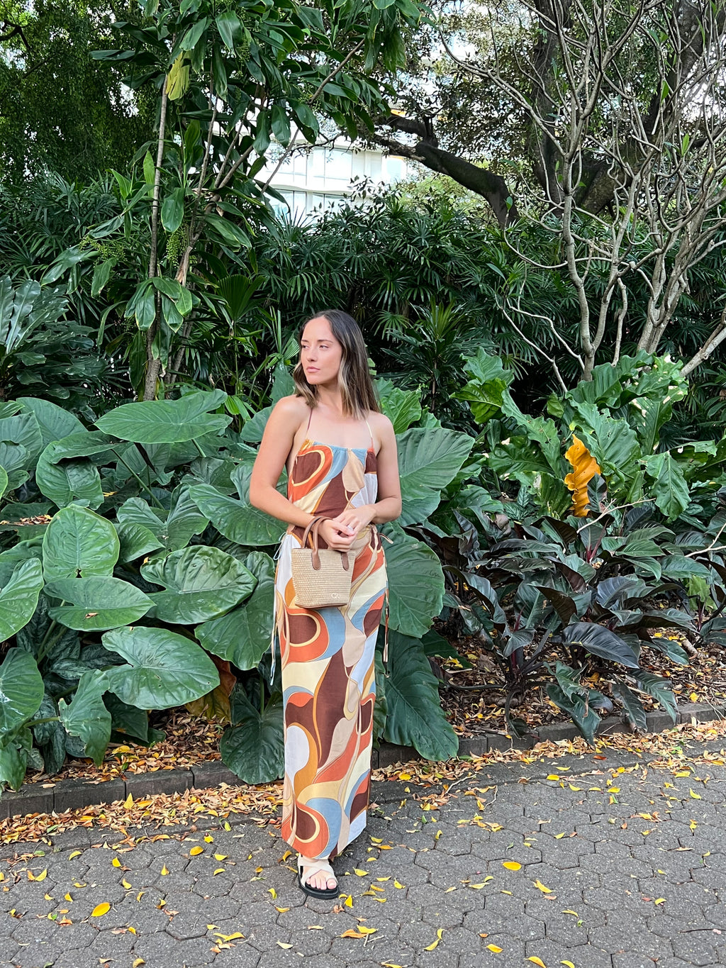 Sir The Label- Vista Halter Midi Dress- Size 8