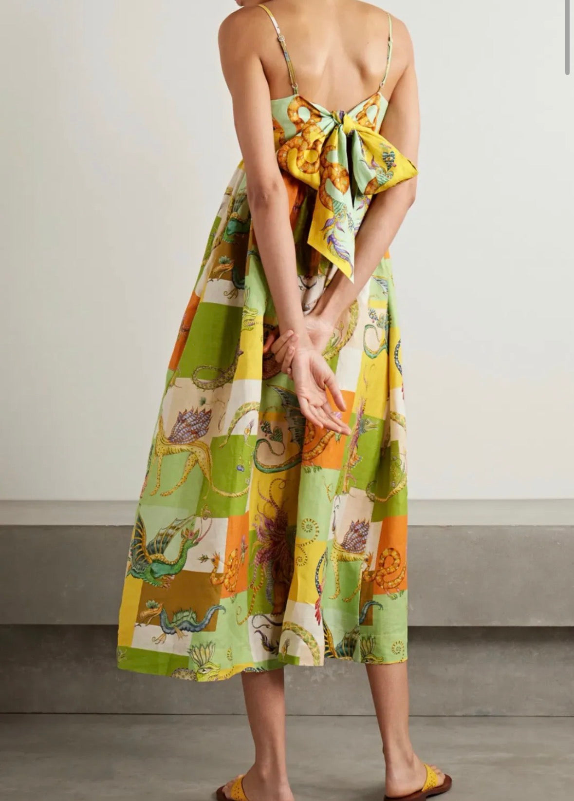 ALEMAIS – Jerome Midi Dress Multi- Size 6